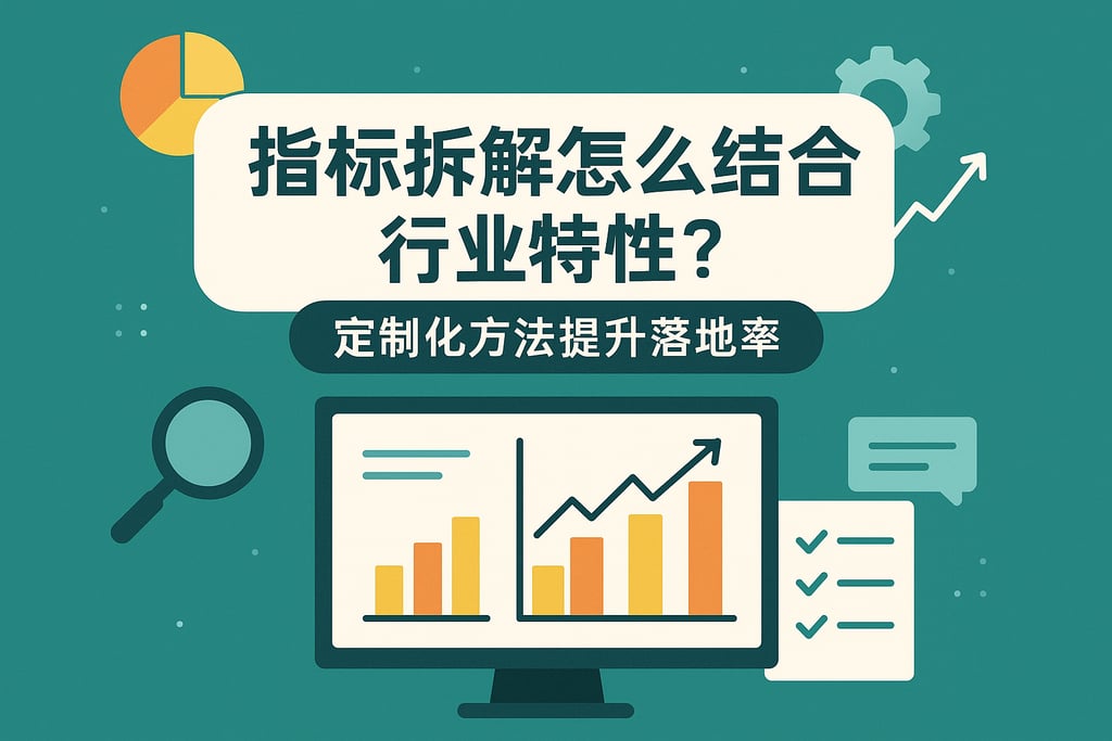 指标拆解怎么结合行业特性？定制化方法提升落地率