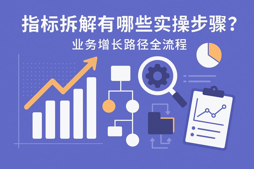 指标拆解有哪些实操步骤？业务增长路径全流程