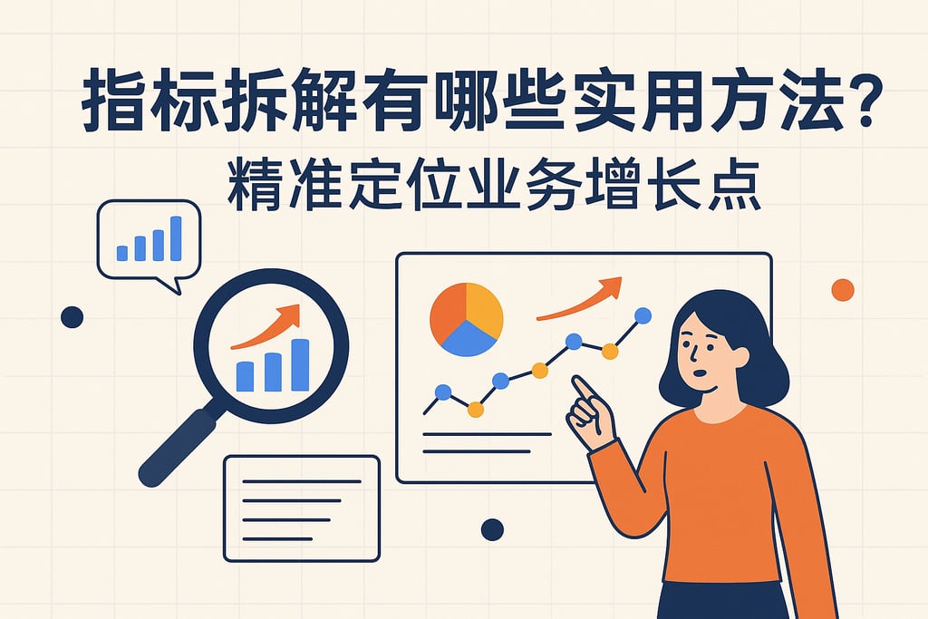 指标拆解有哪些实用方法？精准定位业务增长点