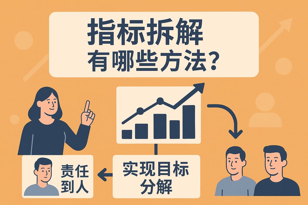 指标拆解有哪些方法？实现目标分解与责任到人