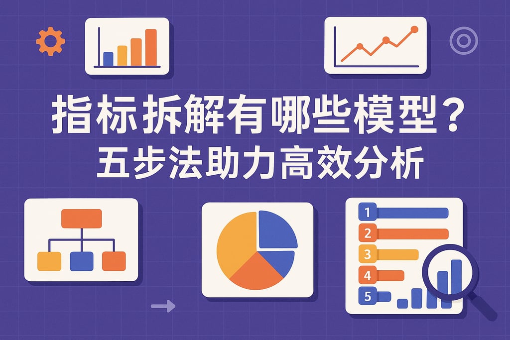 指标拆解有哪些模型？五步法助力高效分析