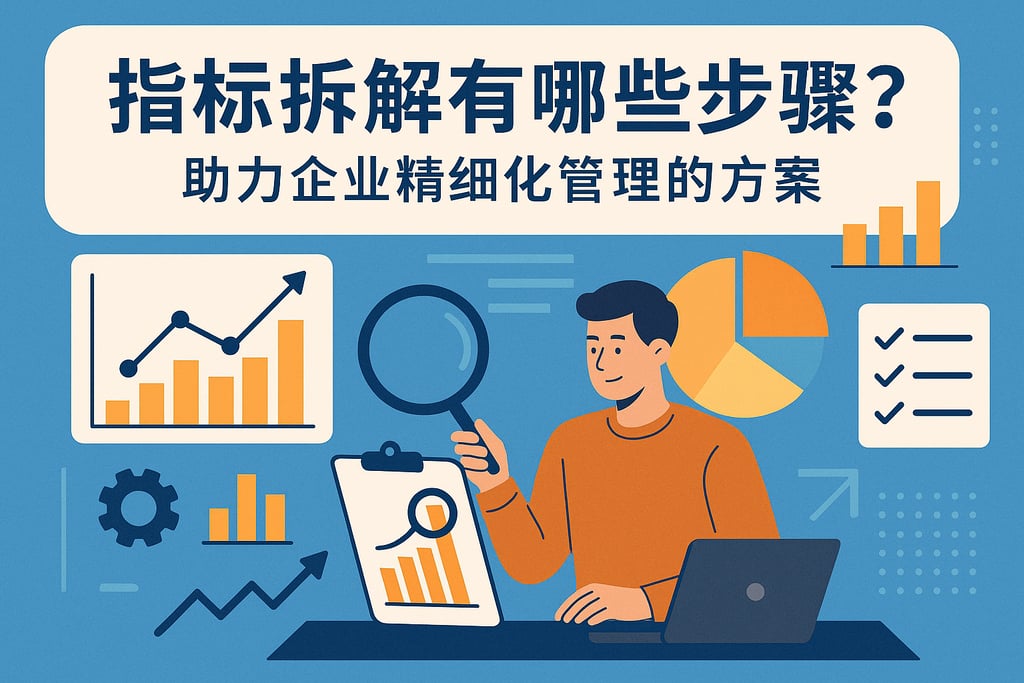 指标拆解有哪些步骤？助力企业精细化管理的方案