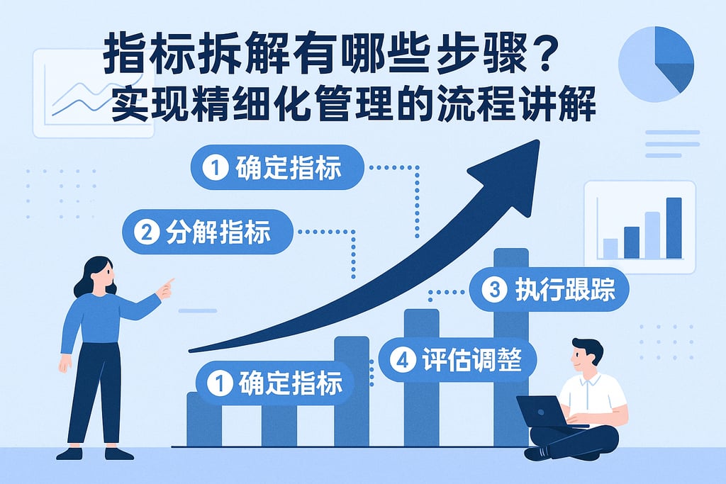 指标拆解有哪些步骤？实现精细化管理的流程讲解