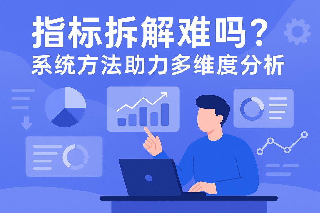 指标拆解难吗？系统方法助力多维度分析