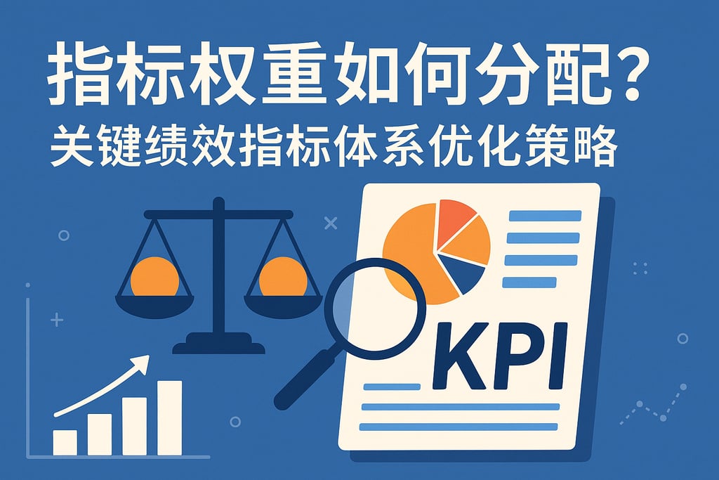 指标权重如何分配？关键绩效指标体系优化策略