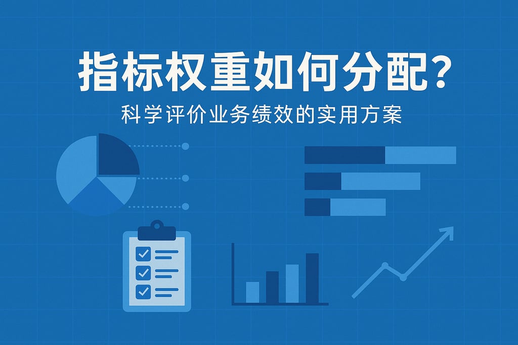 指标权重如何分配？科学评价业务绩效的实用方案