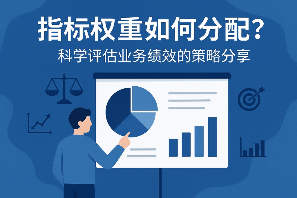 指标权重如何分配？科学评估业务绩效的策略分享