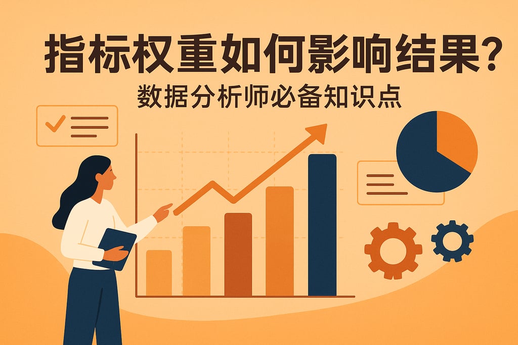 指标权重如何影响结果？数据分析师必备知识点