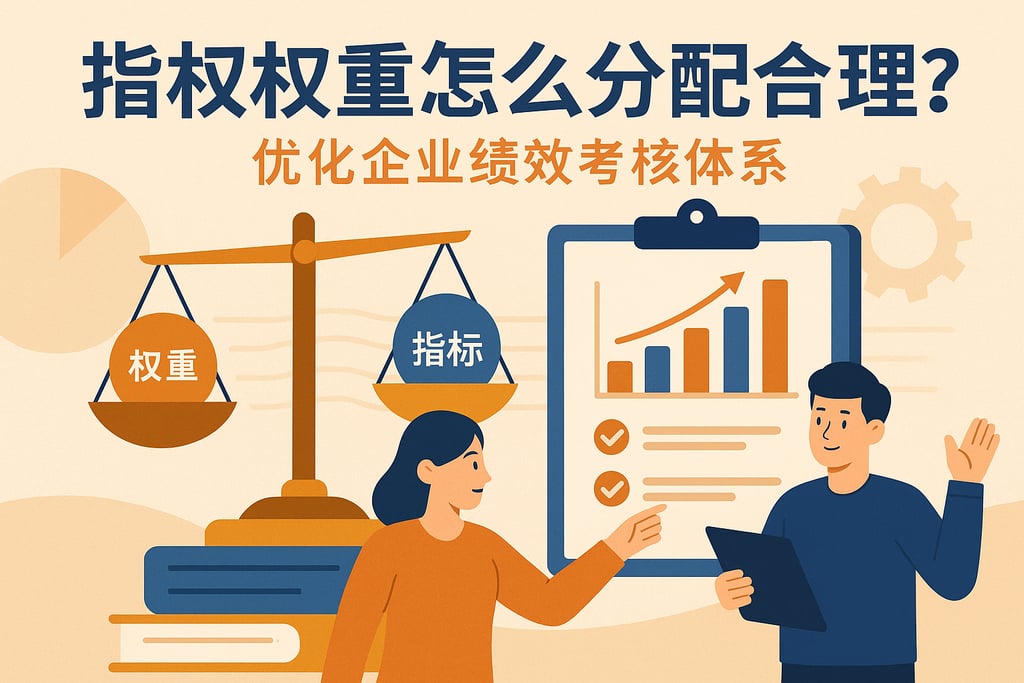 指标权重怎么分配合理？优化企业绩效考核体系