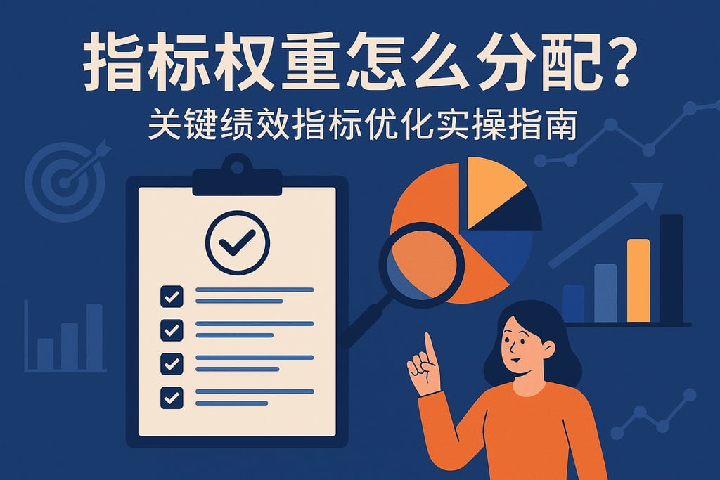 指标权重怎么分配？关键绩效指标优化实操指南