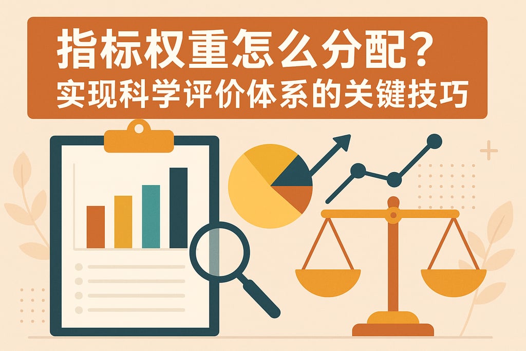 指标权重怎么分配？实现科学评价体系的关键技巧