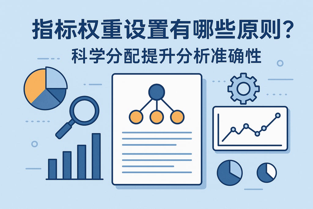 指标权重设置有哪些原则？科学分配提升分析准确性