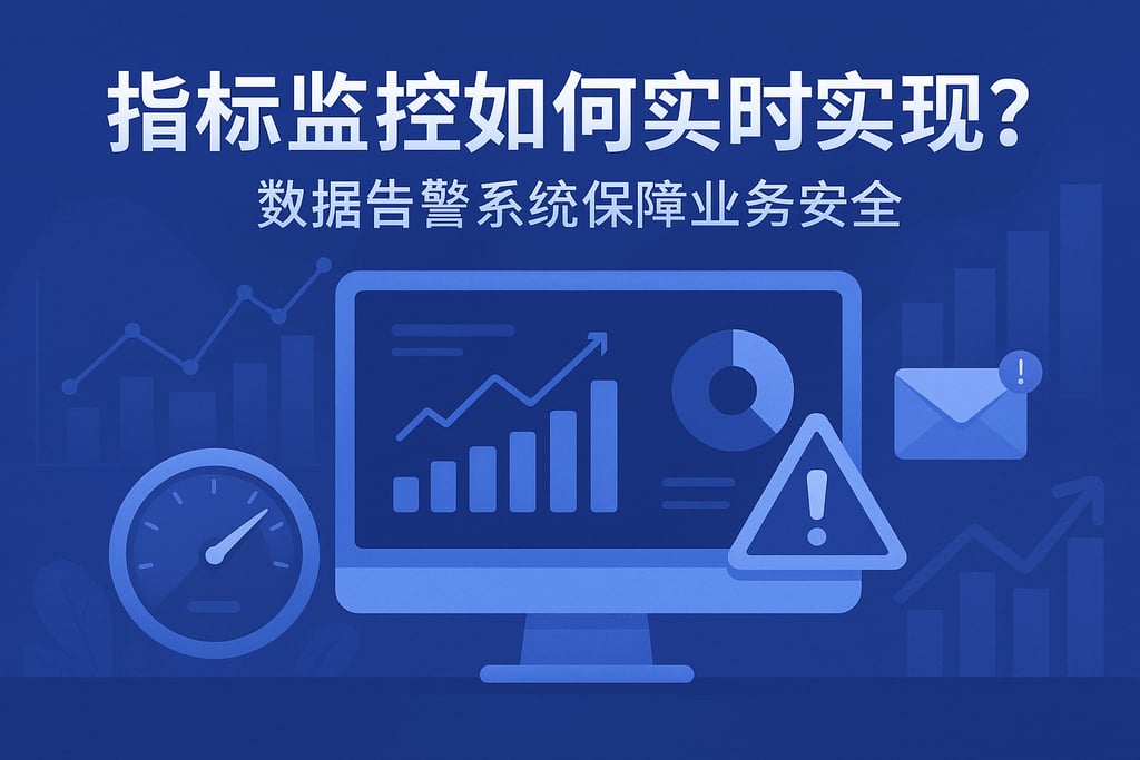 指标监控如何实时实现？数据告警系统保障业务安全
