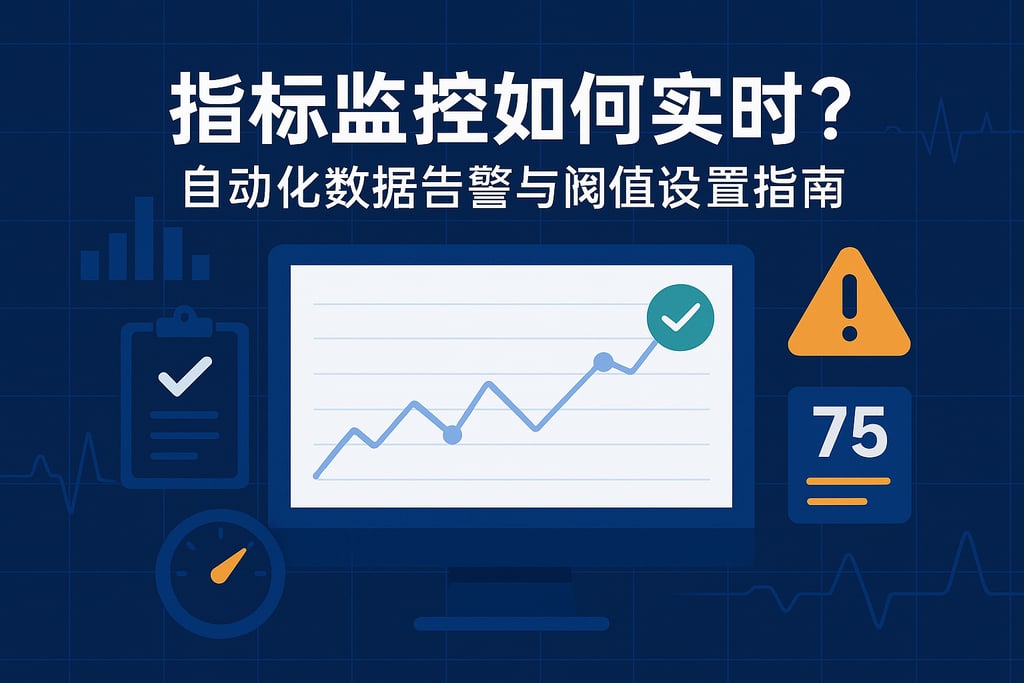 指标监控如何实时？自动化数据告警与阈值设置指南