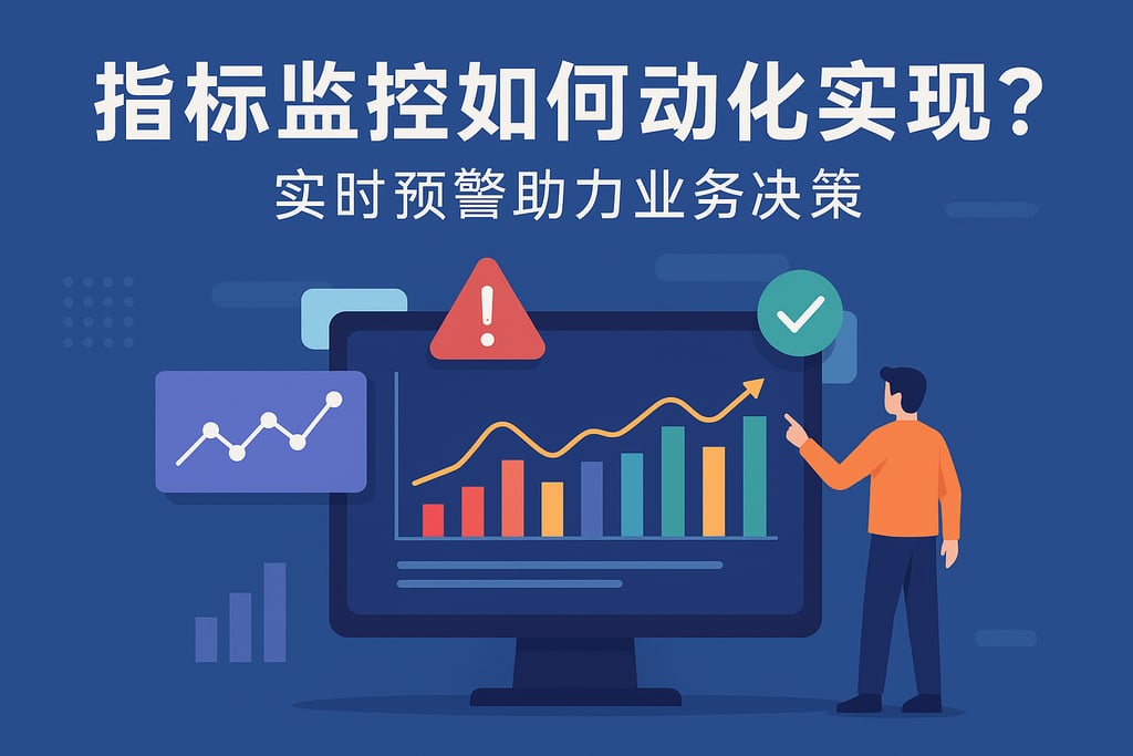 指标监控如何自动化实现？实时预警助力业务决策