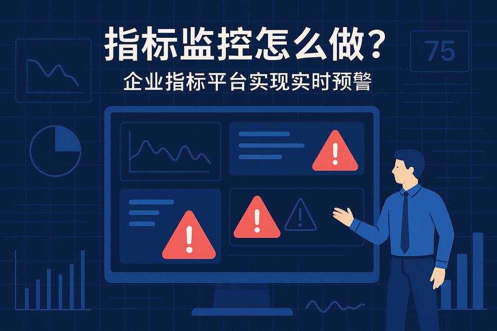 指标监控怎么做？企业指标平台实现实时预警