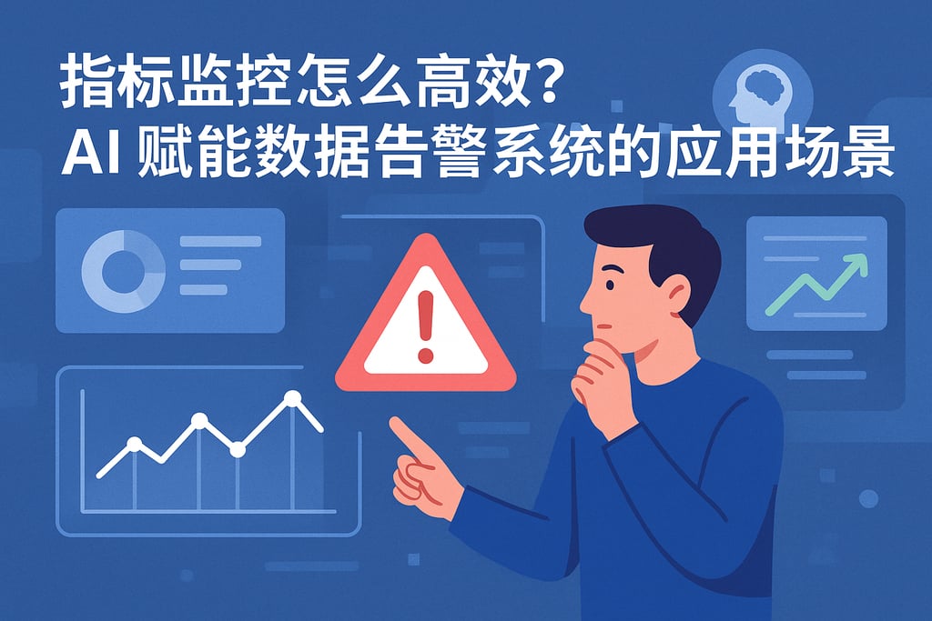 指标监控怎么高效？AI赋能数据告警系统的应用场景