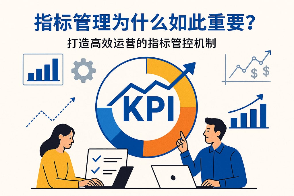 指标管理为什么如此重要？打造高效运营的指标管控机制