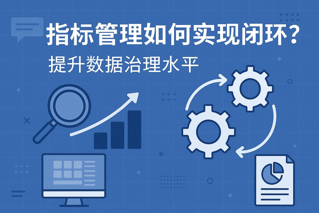 指标管理如何实现闭环？提升数据治理水平