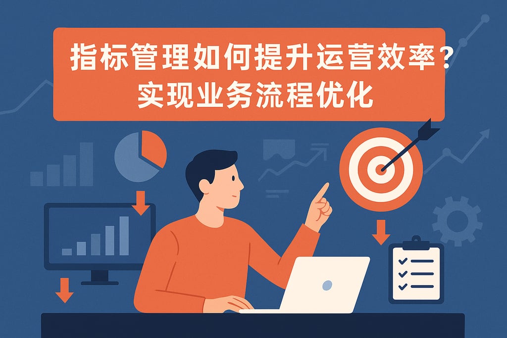 指标管理如何提升运营效率？实现业务流程优化