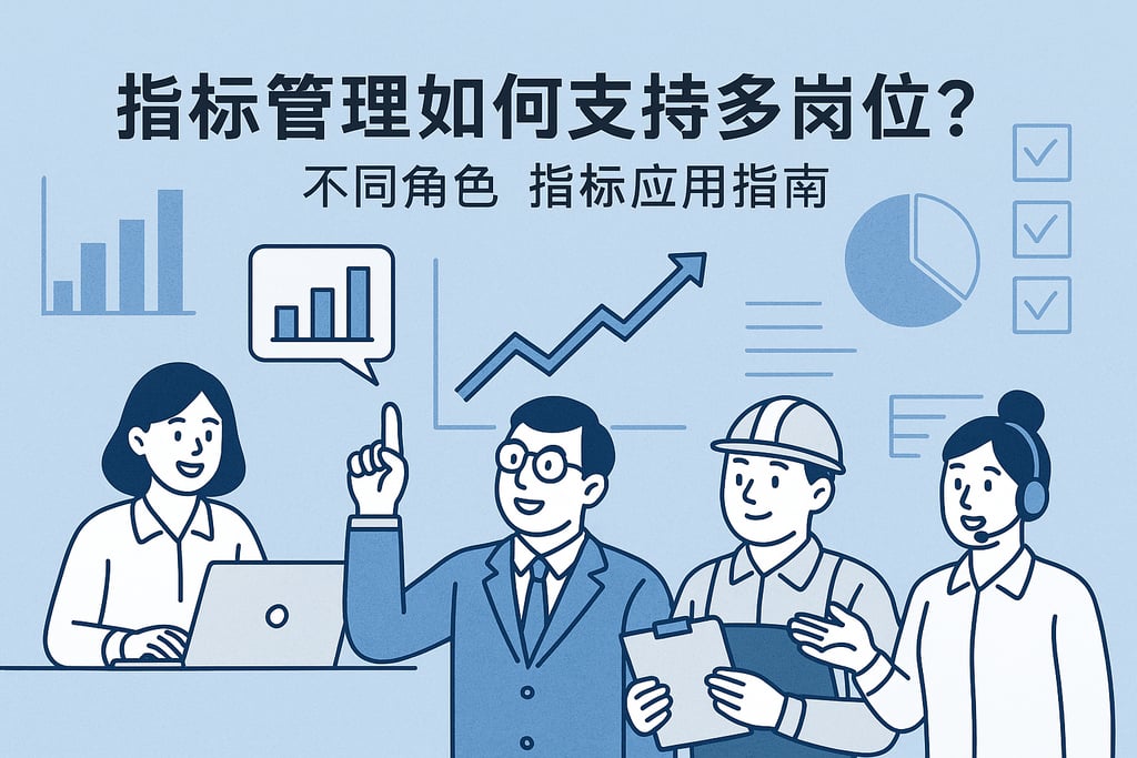 指标管理如何支持多岗位？不同角色指标应用指南
