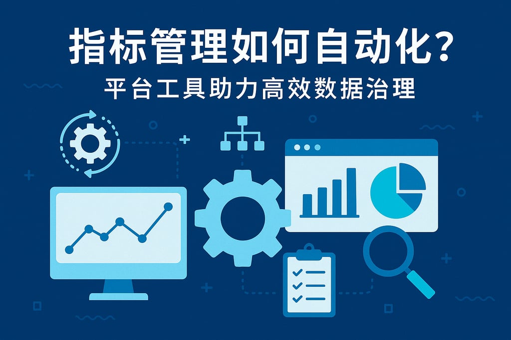 指标管理如何自动化？平台工具助力高效数据治理