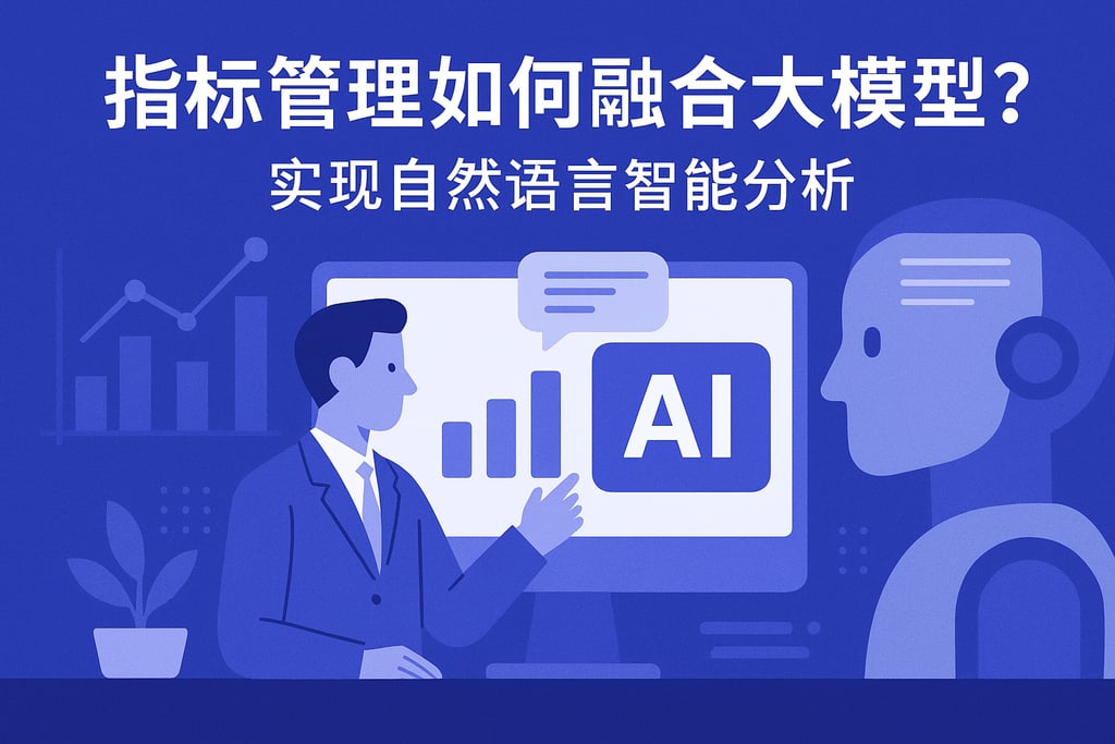 指标管理如何融合大模型？实现自然语言智能分析