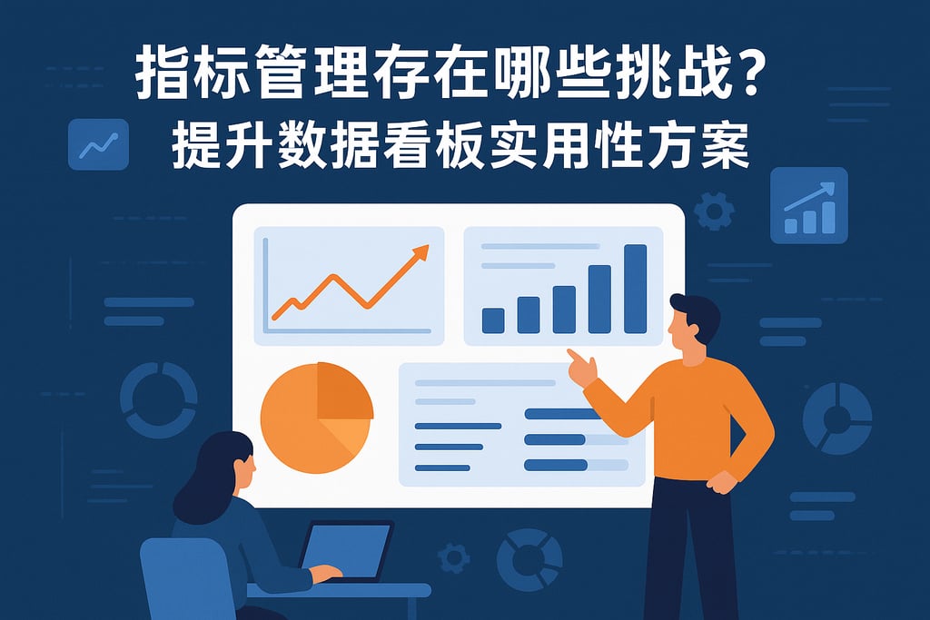 指标管理存在哪些挑战？提升数据看板实用性方案