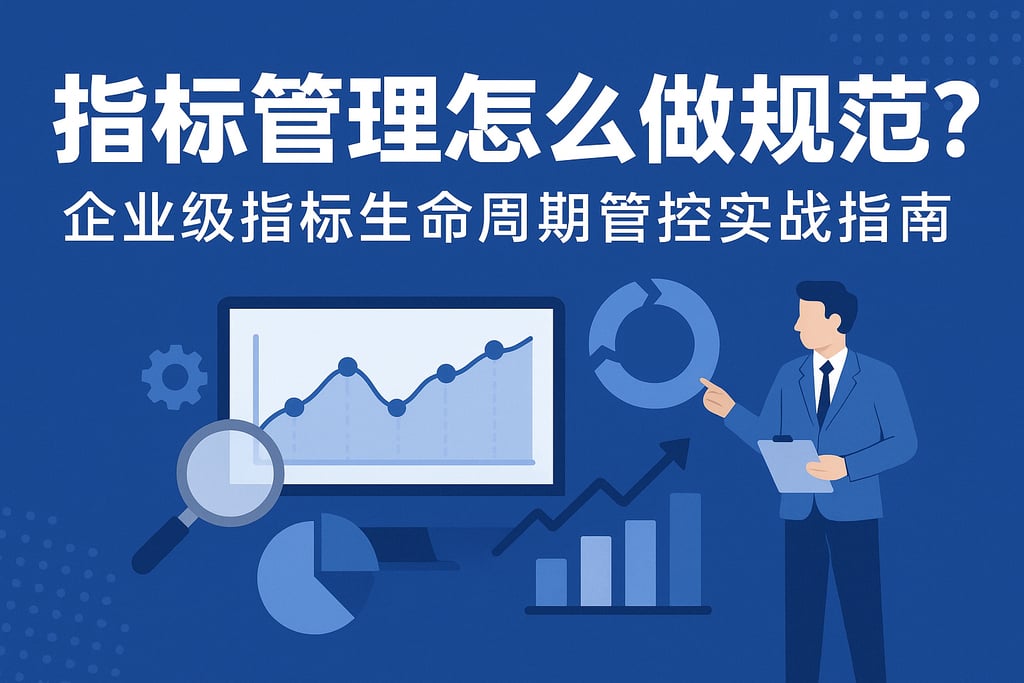 指标管理怎么做才规范？企业级指标生命周期管控实战指南