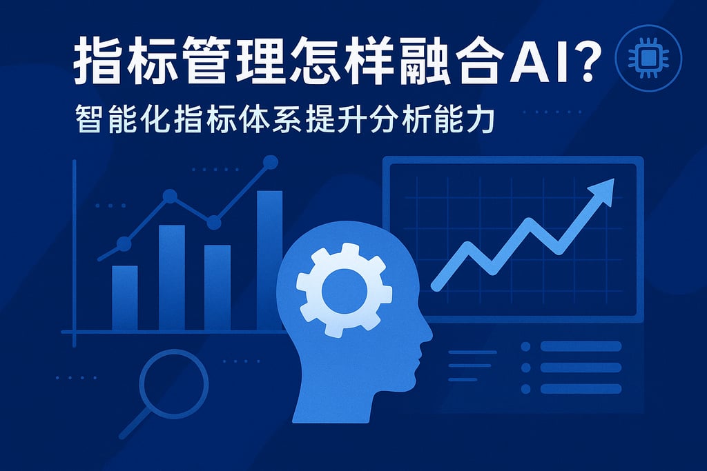 指标管理怎样融合AI？智能化指标体系提升分析能力