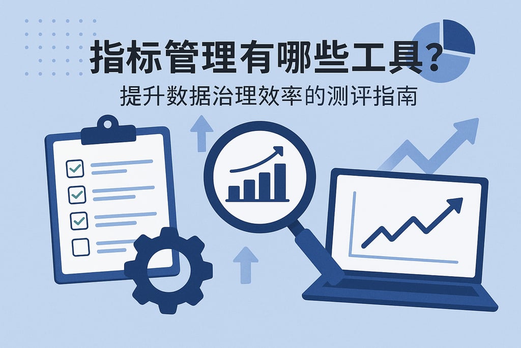 指标管理有哪些工具？提升数据治理效率的测评指南