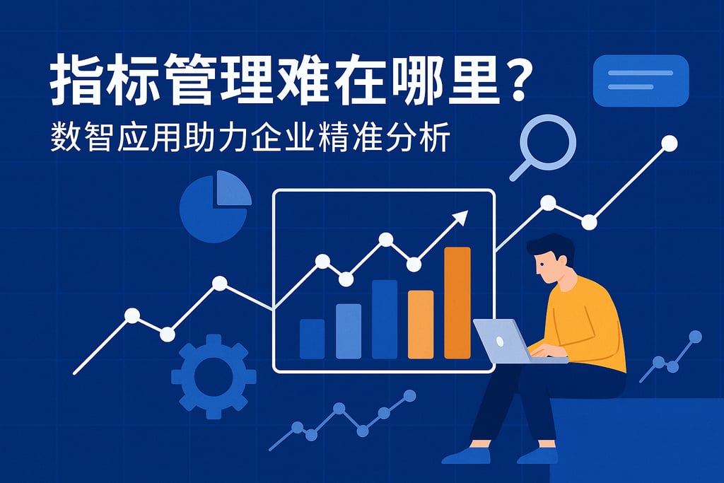 指标管理难在哪里？数智应用助力企业精准分析