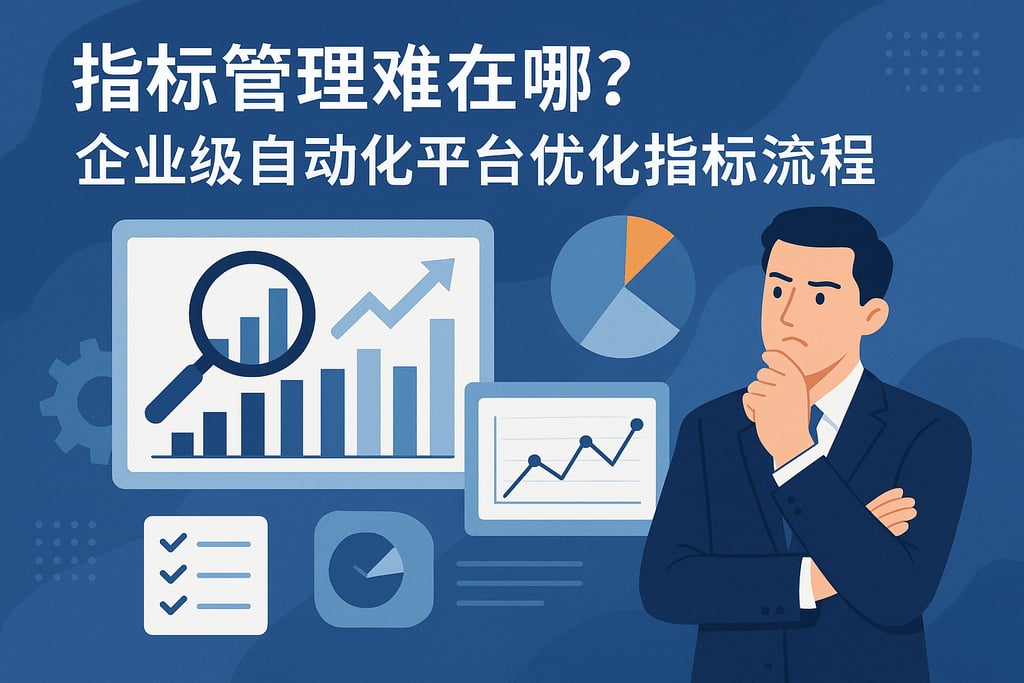 指标管理难在哪？企业级自动化平台优化指标流程