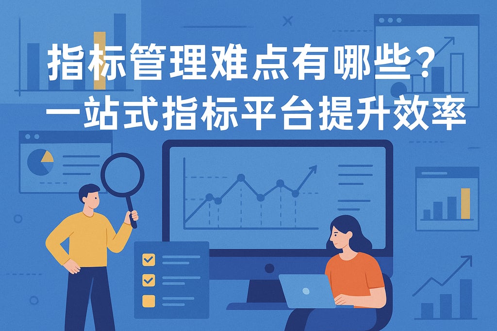 指标管理难点有哪些？一站式指标平台提升效率