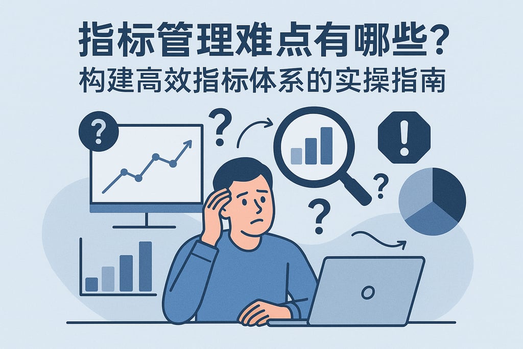 指标管理难点有哪些？构建高效指标体系的实操指南