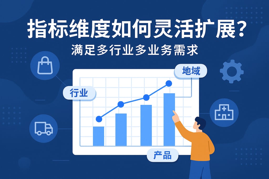 指标维度如何灵活扩展？满足多行业多业务需求