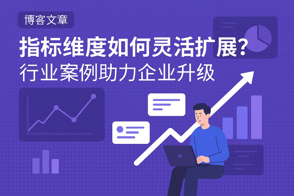 指标维度如何灵活扩展？行业案例助力企业升级