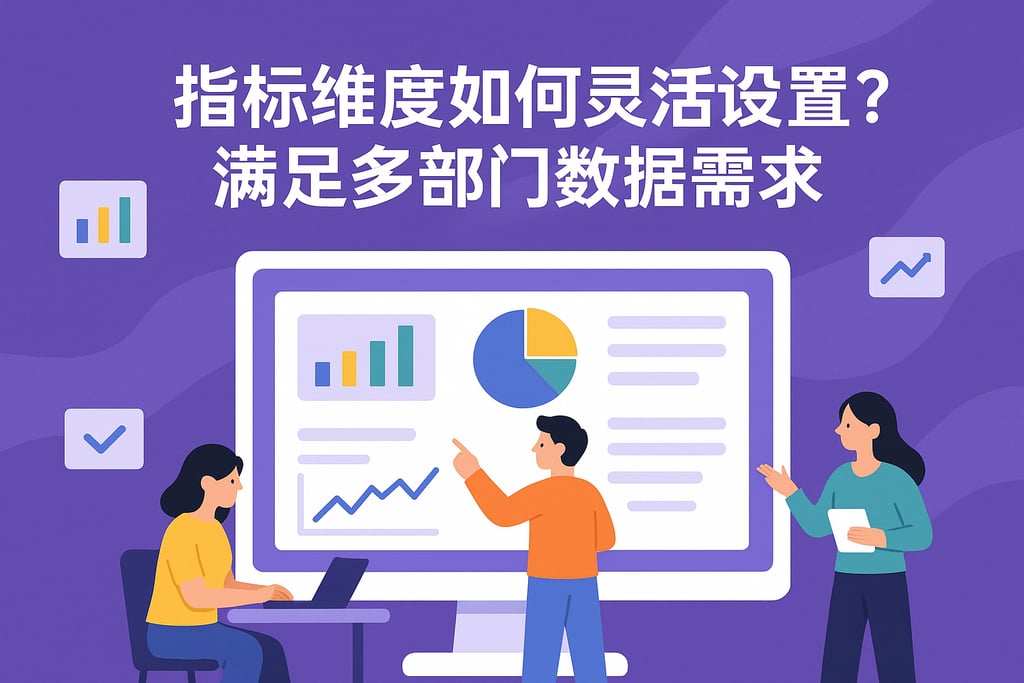 指标维度如何灵活设置？满足多部门数据需求