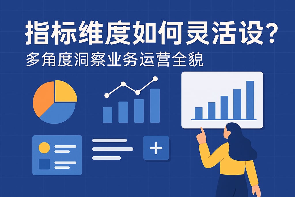 指标维度如何灵活设计？多角度洞察业务运营全貌