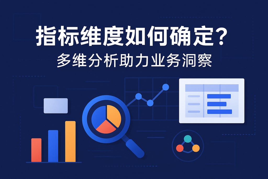指标维度如何确定？多维分析助力业务洞察