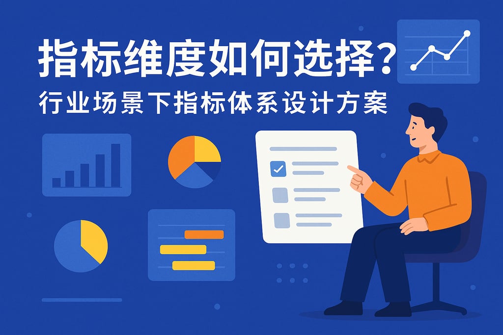 指标维度如何选择？行业场景下指标体系设计方案