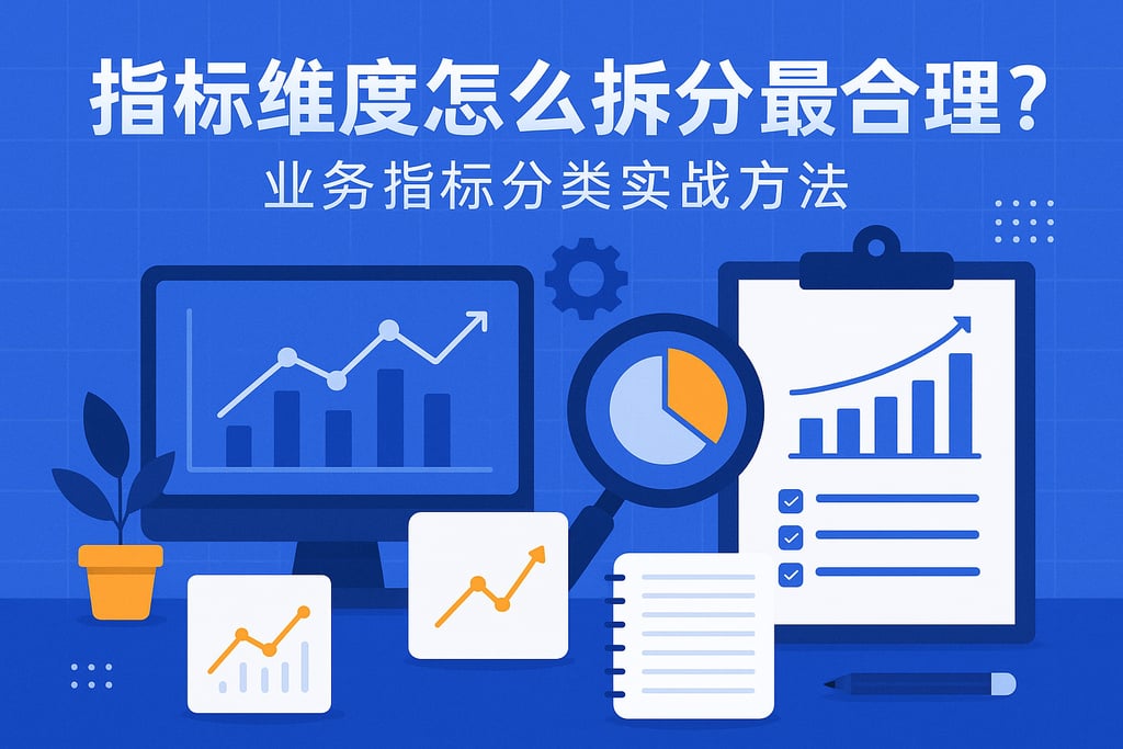 指标维度怎么拆分最合理？业务指标分类实战方法