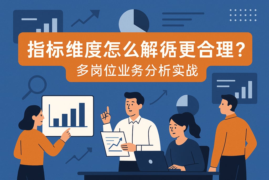 指标维度怎么拆解更合理？多岗位业务分析实战