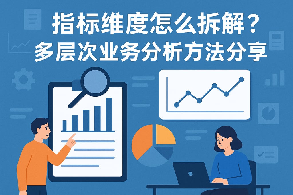 指标维度怎么拆解？多层次业务分析方法分享
