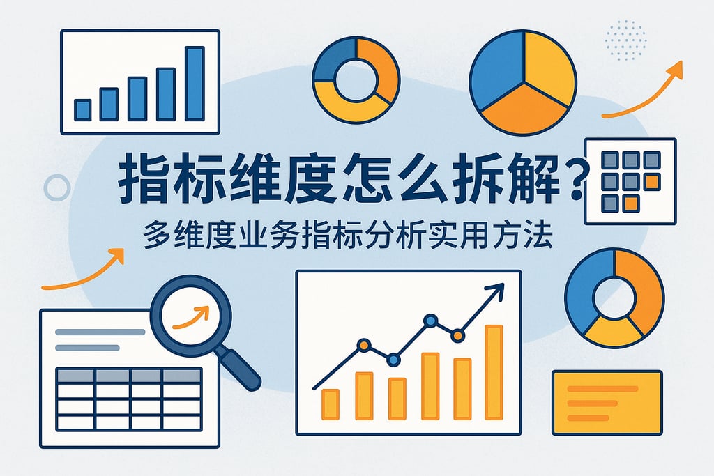 指标维度怎么拆解？多维度业务指标分析实用方法