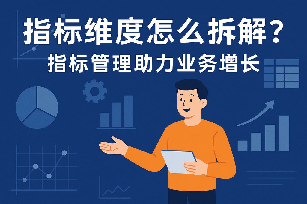 指标维度怎么拆解？指标管理助力业务增长