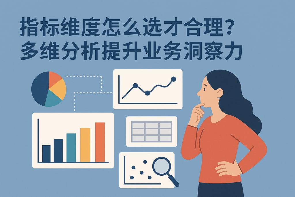 指标维度怎么选才合理？多维分析提升业务洞察力