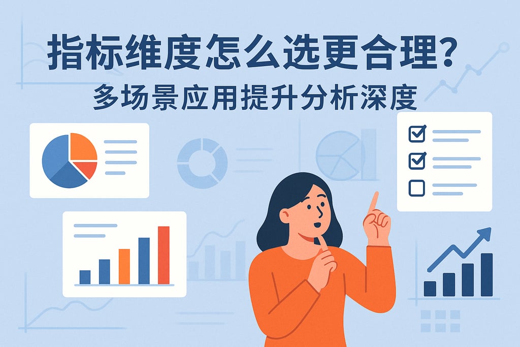 指标维度怎么选更合理？多场景应用提升分析深度