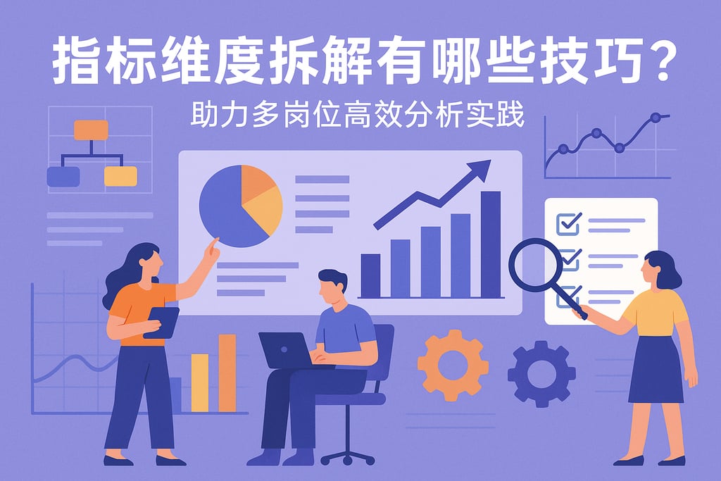 指标维度拆解有哪些技巧？助力多岗位高效分析实践
