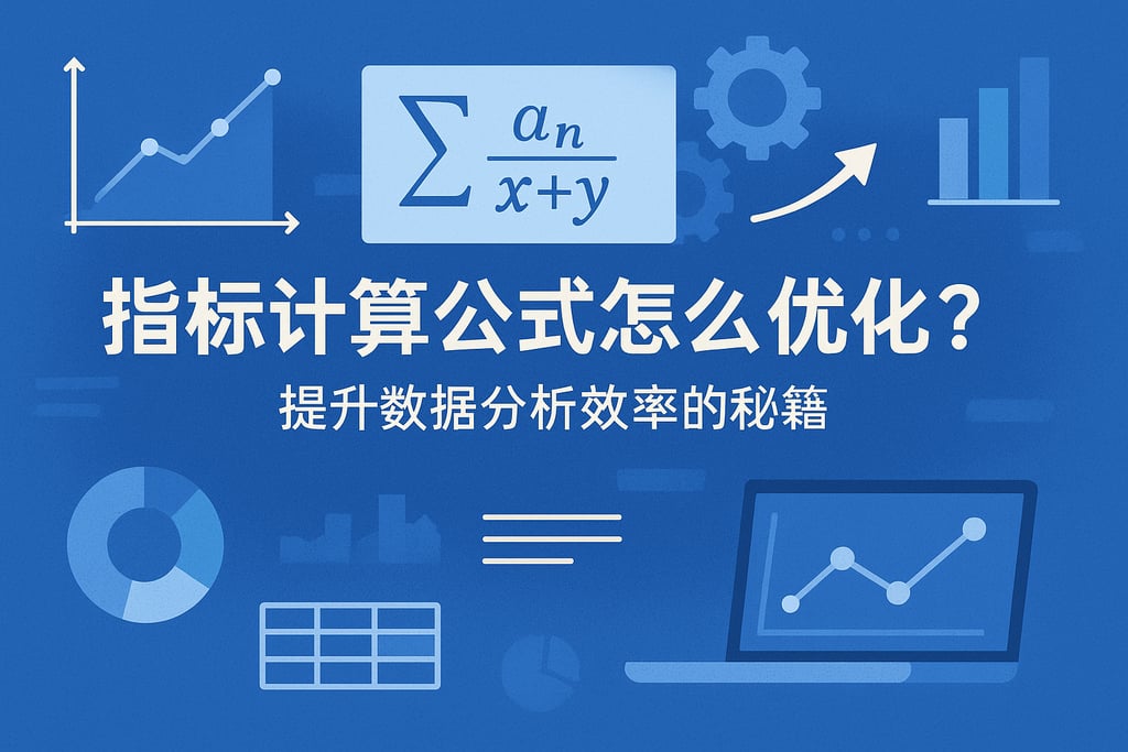 指标计算公式怎么优化？提升数据分析效率的秘籍